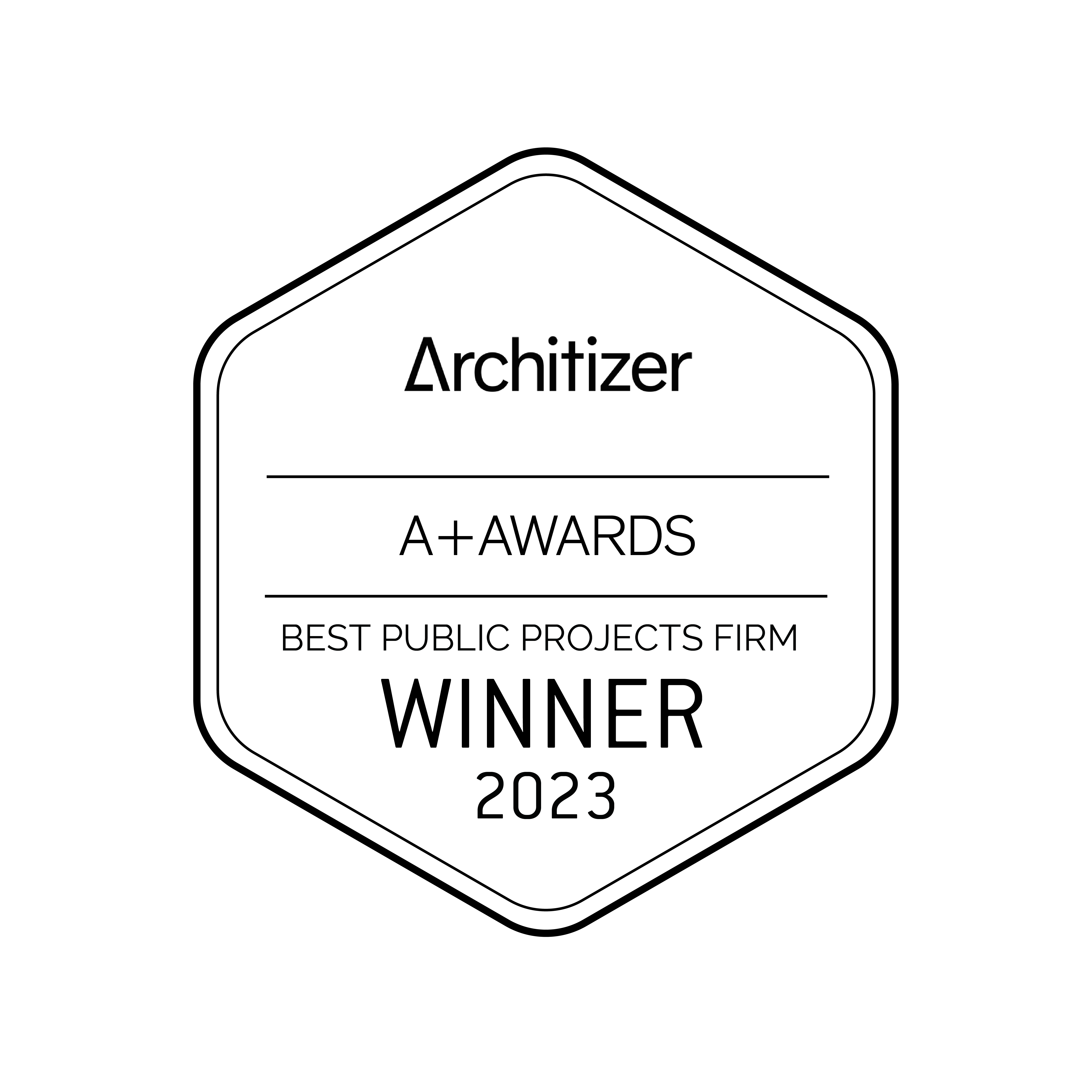 Logo A Award Sechseck best Firm WINNER