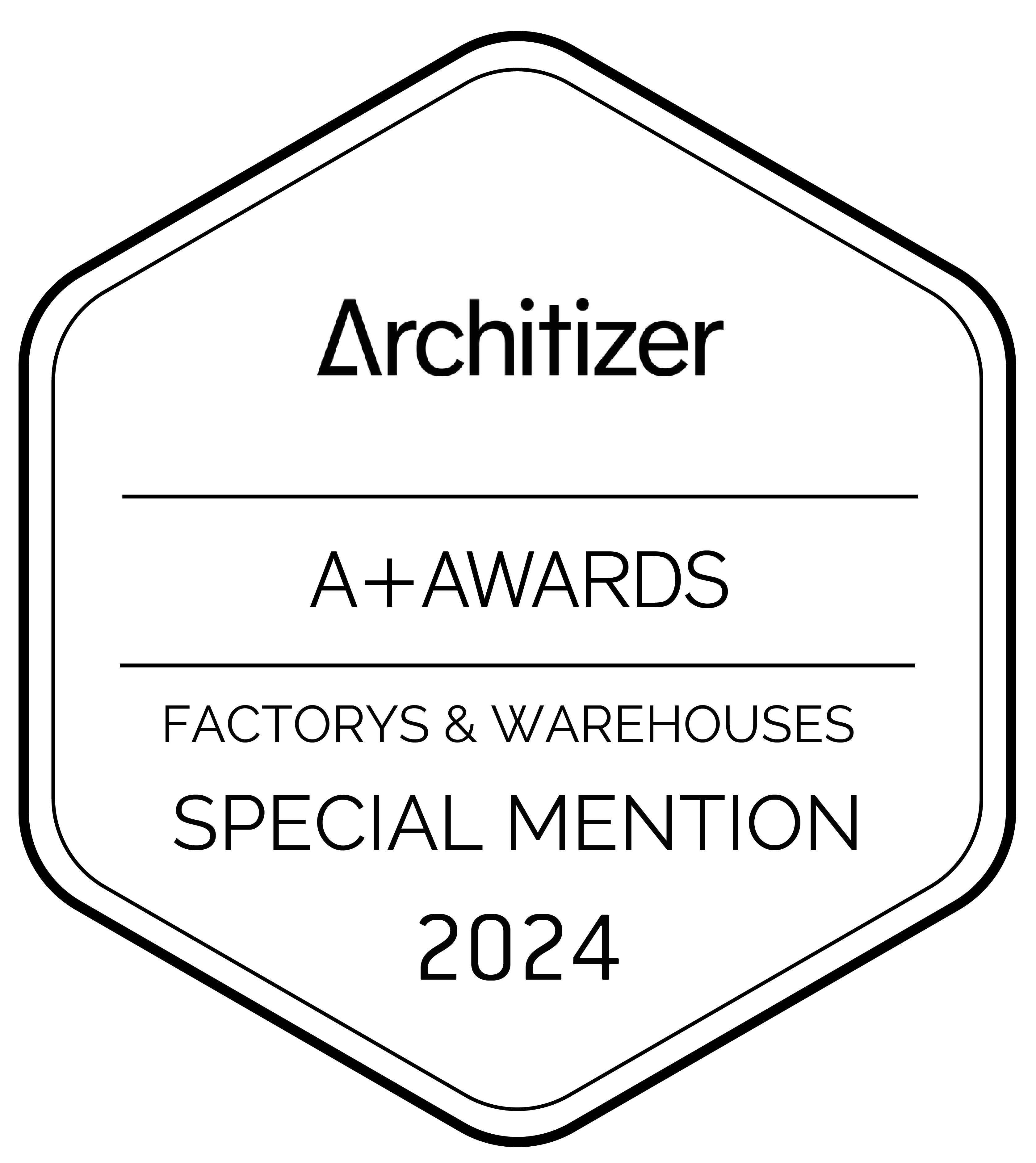 Logo A Award sechseck 2024