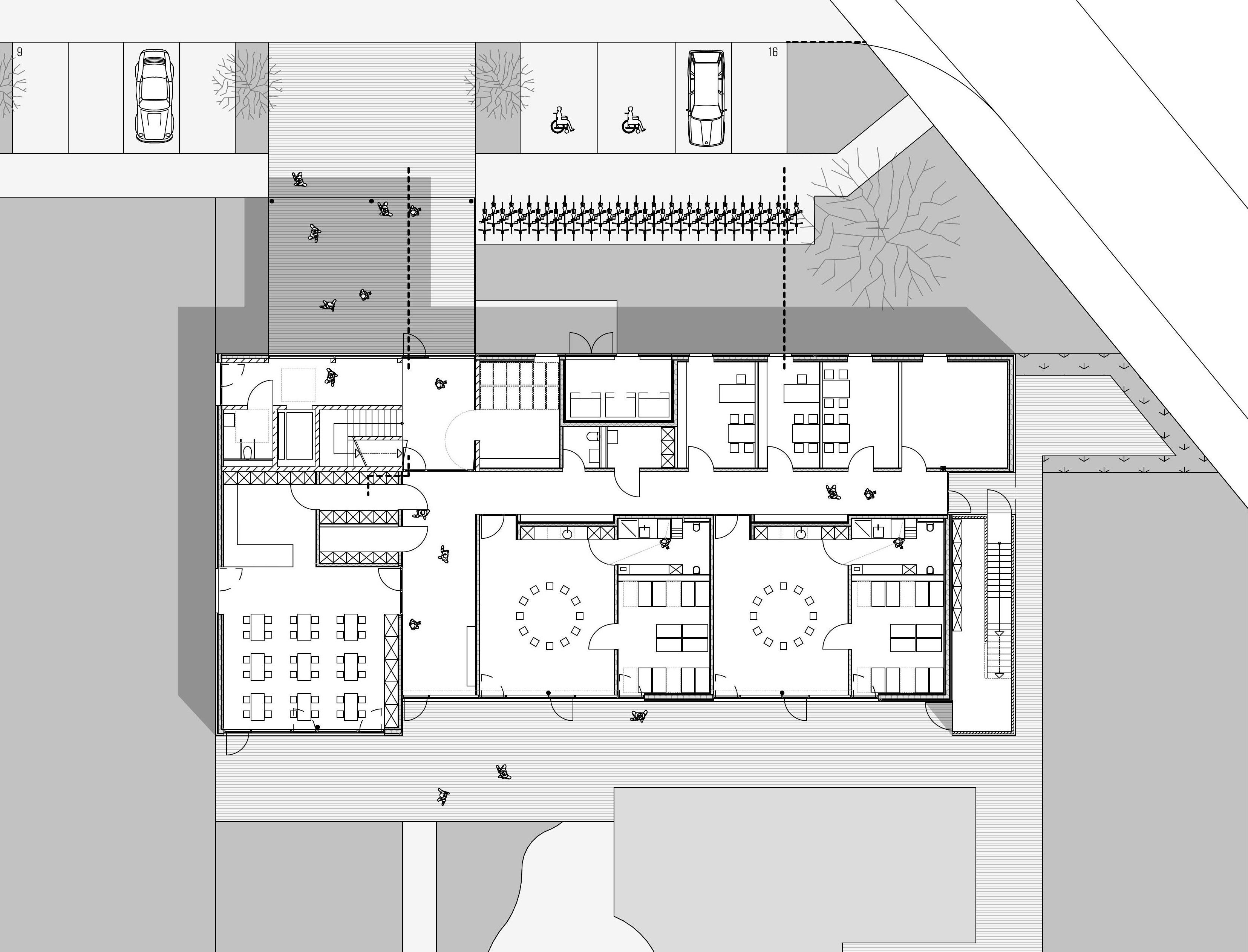 Robert Maier Architekten Grundriss Kinderkrippe Mühldorf Robert Maier Architekten Grundriss Kinderkrippe Mühldorf