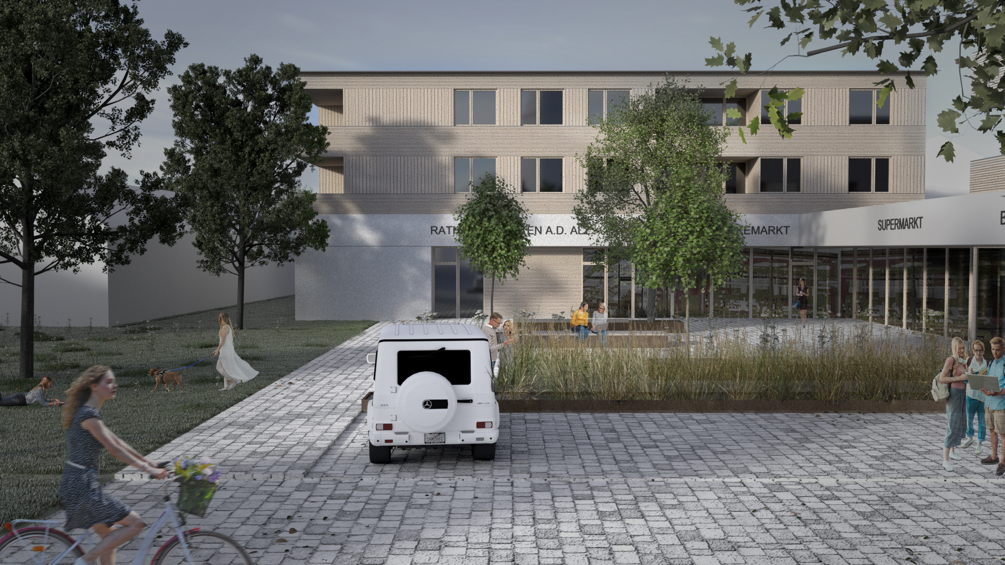 Robert Maier Architekten Neue Dorfmitte Feichten 03