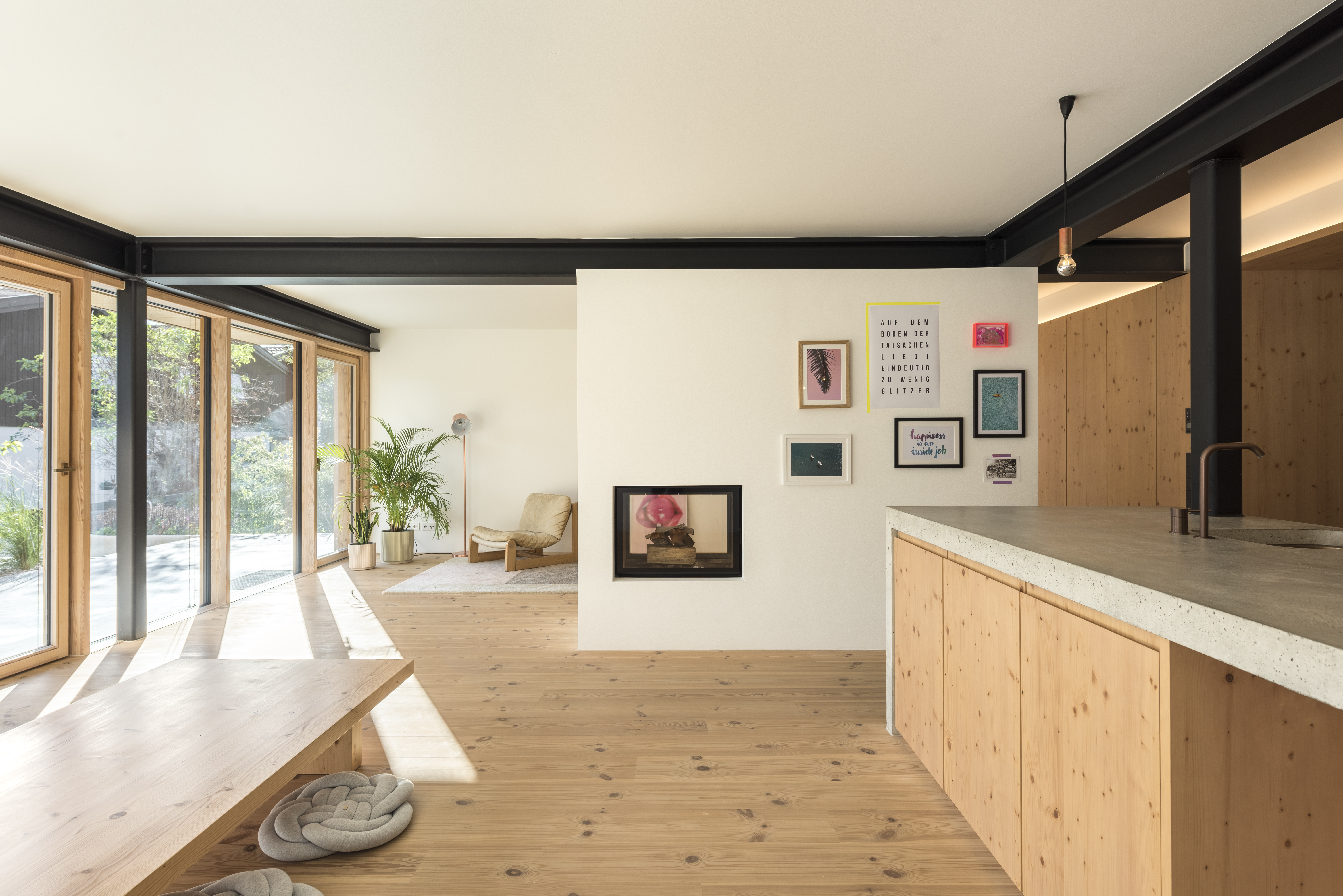 Haus B2 Schliersee Wohnzimmer Haus B2 Schliersee Wohnzimmer