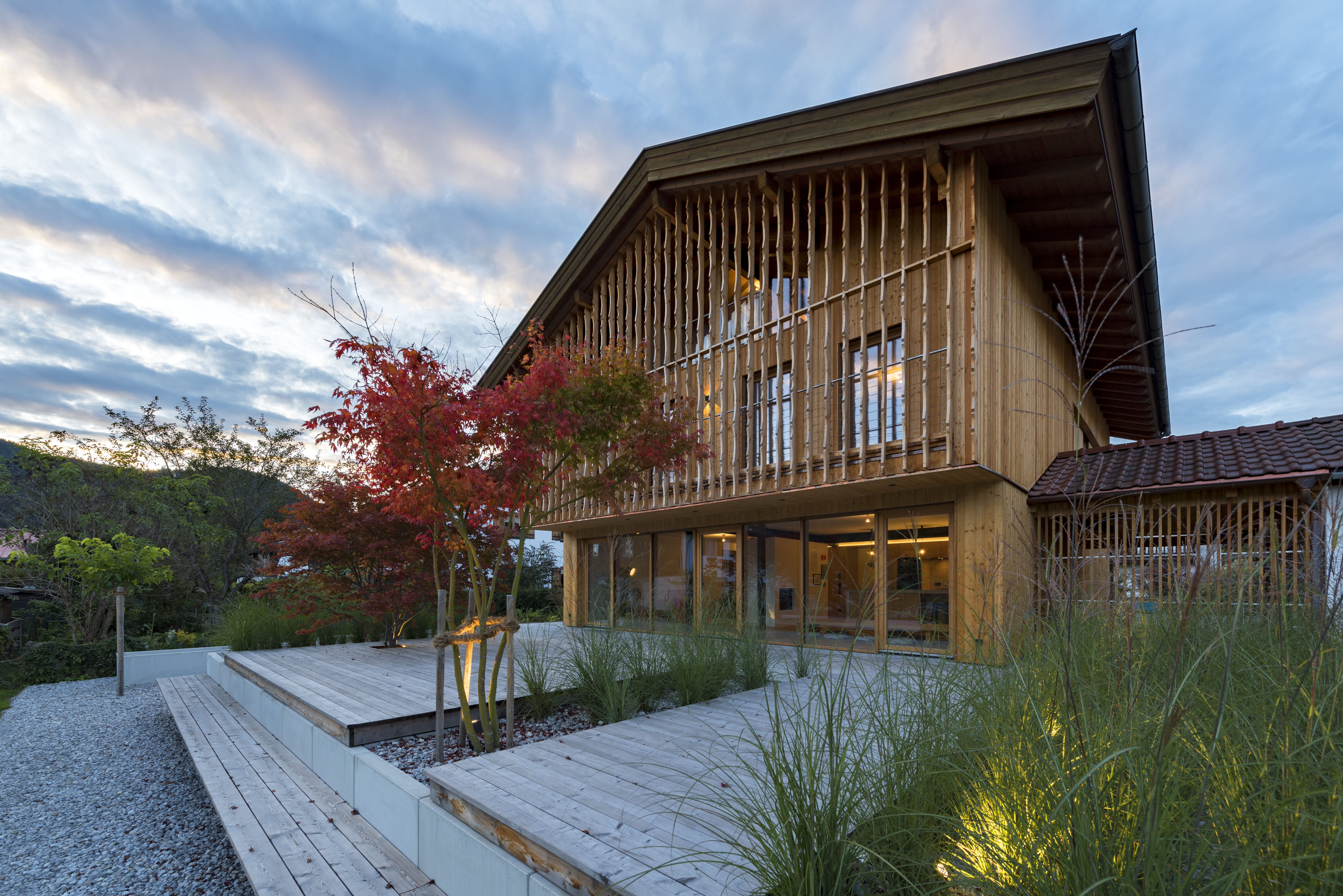 Haus B2 Schliersee bei nacht Haus B2 Schliersee bei nacht