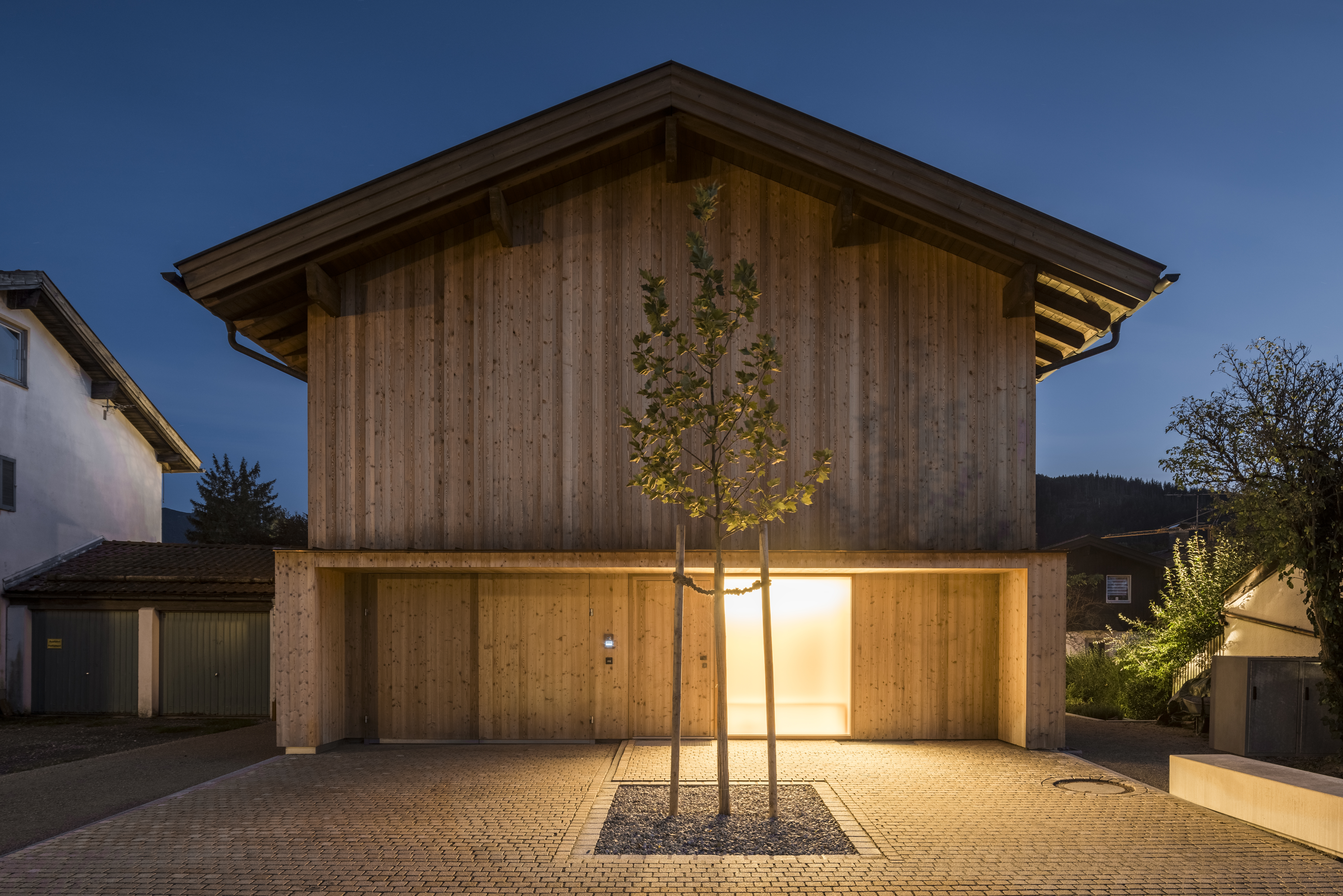 Wohnhaus Schliersee Rückseite Wohnhaus Schliersee Rückseite