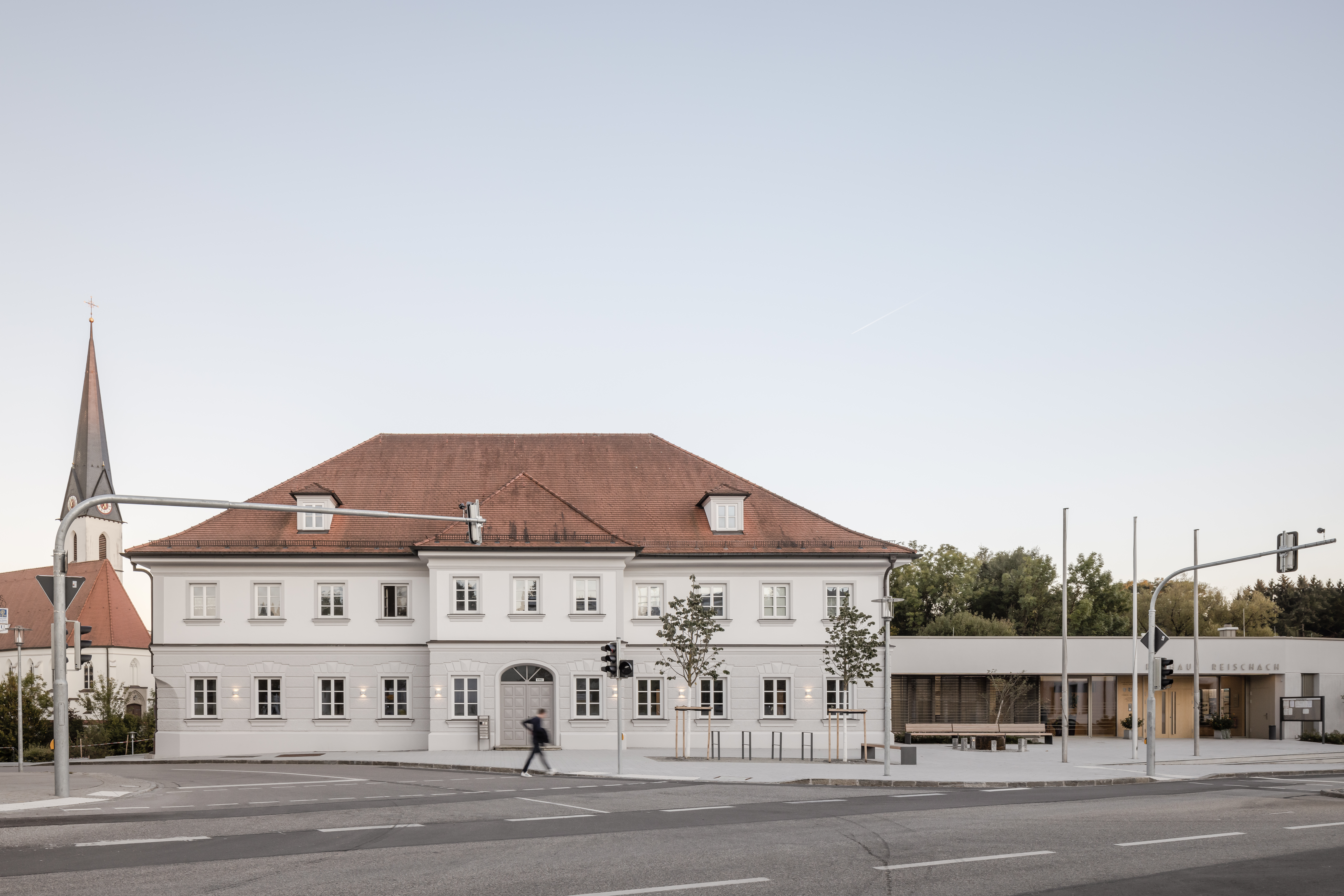 Rathaus Reischach Gebäude gesamt