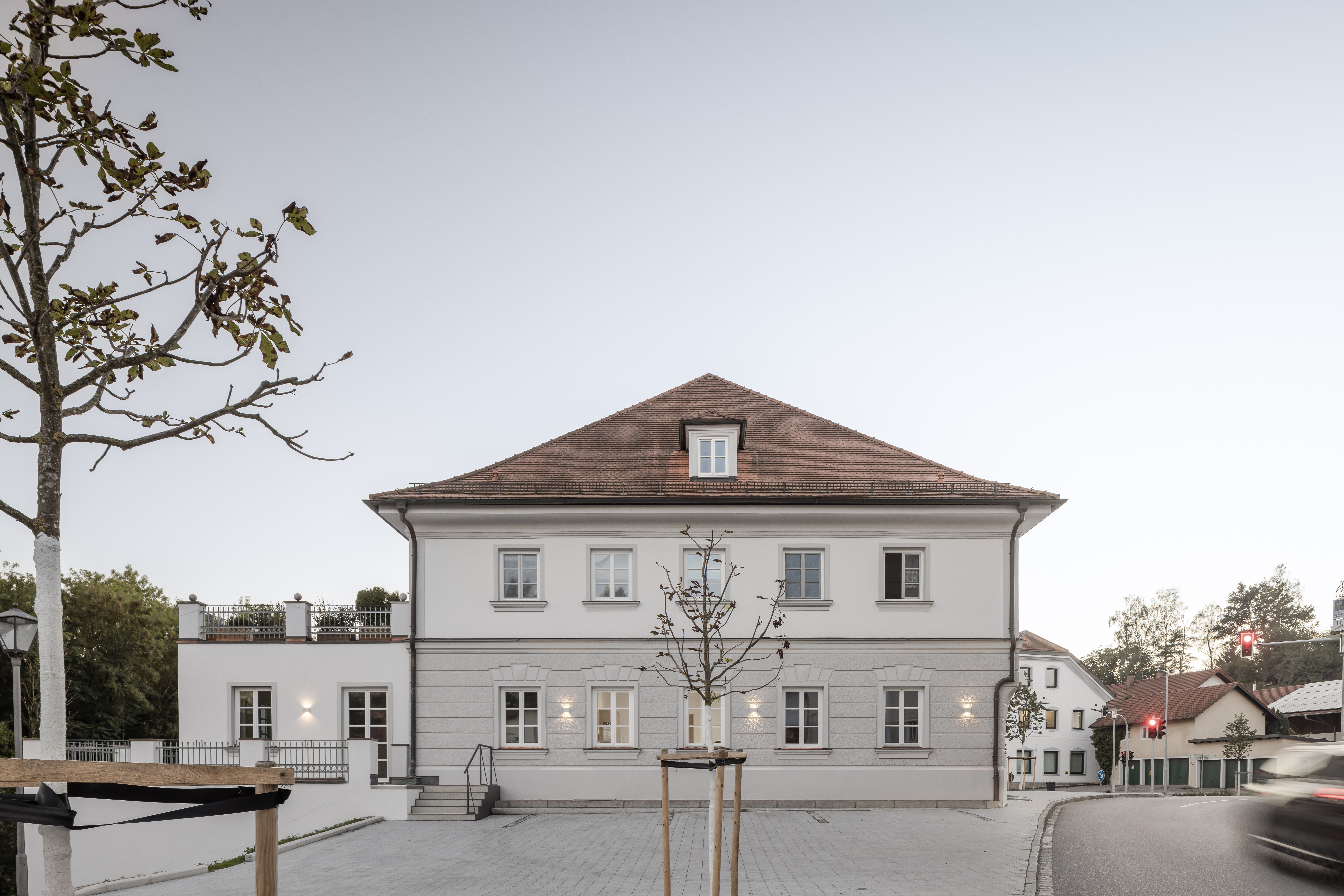 Rathaus Reischach Frontal