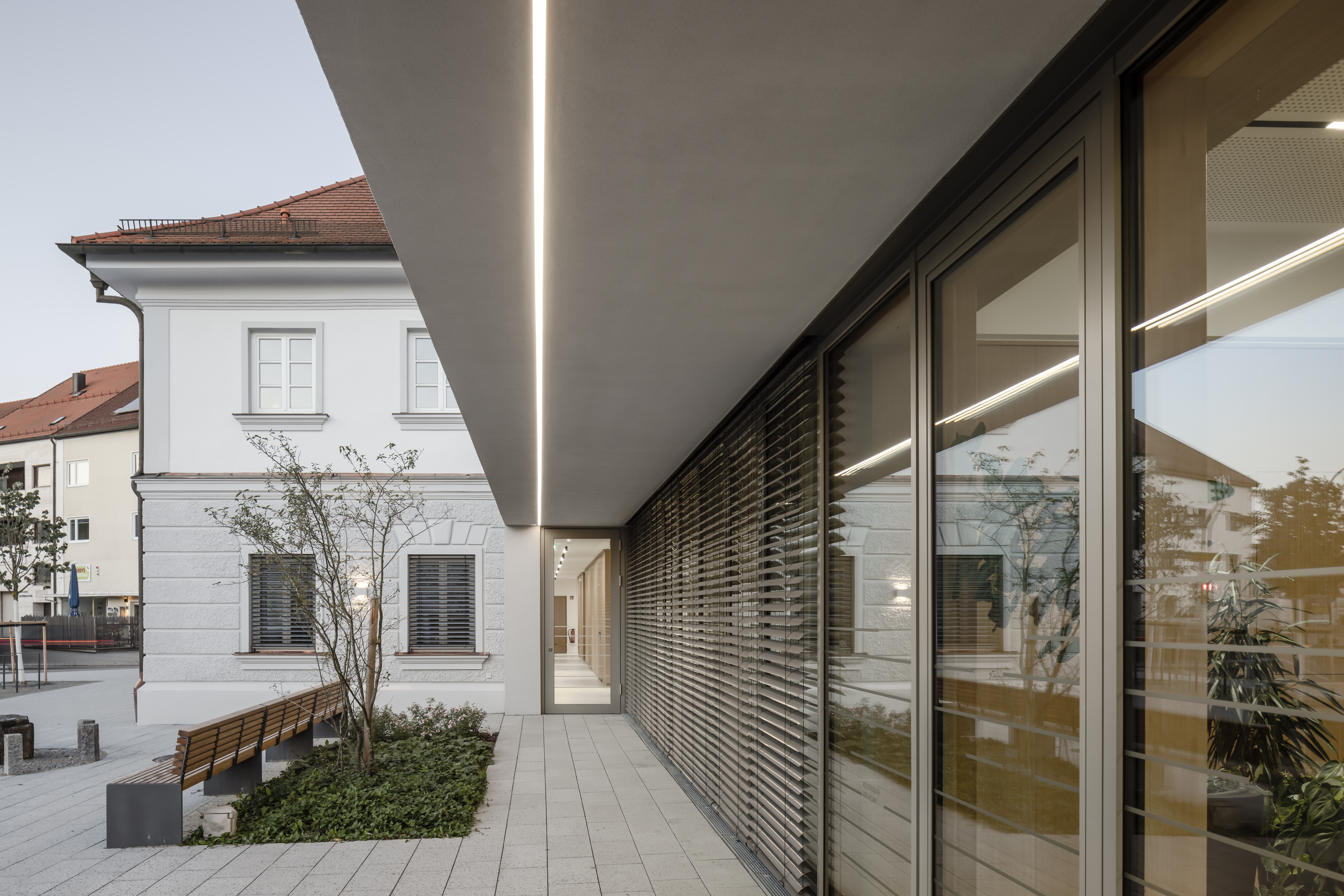 Rathaus Reischach Eingang